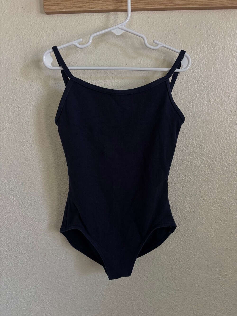 Capezio Navy Camisole Leotard Adult Medium Adjustable Straps